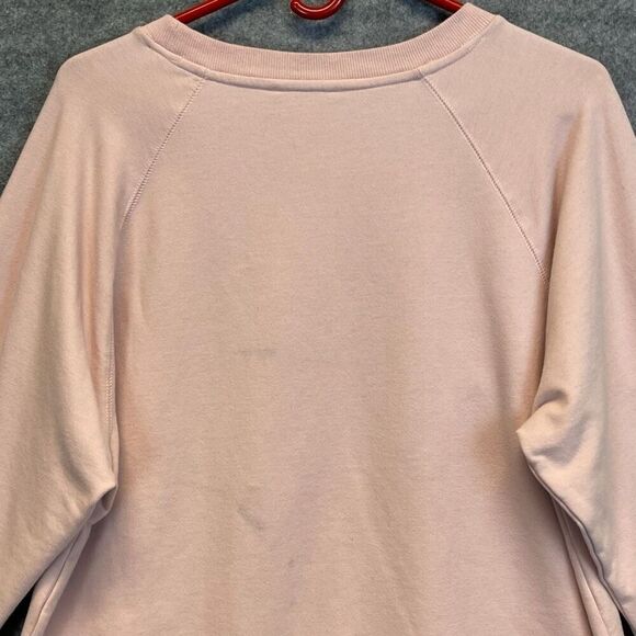 WILDFOX Sweatshirt Women's Small Pink Coffee And Sunshine Graphic Statement - Picture 13 of 14